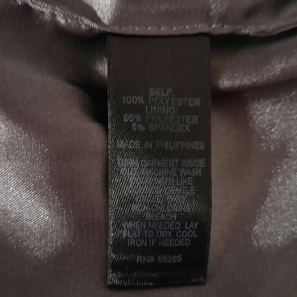 Express gray floral sleeveless mini dress size 0 - Picture 5 of 5